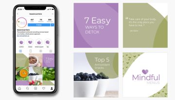 Nutritionist Social Media Branding
